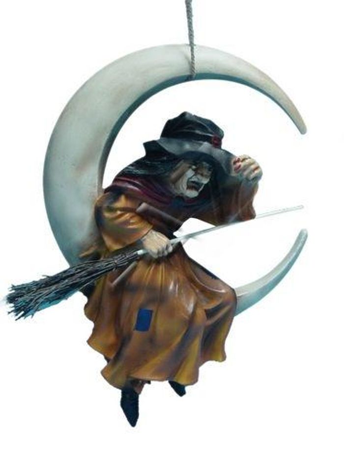 Design Hexe Figur Statue Skulptur Figuren Skulpturen Dekoration Deko Neu B29